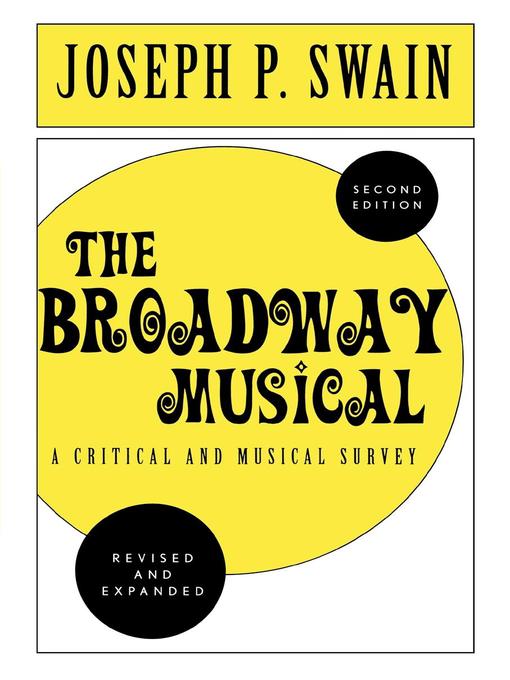 Cover image for The Broadway Musical